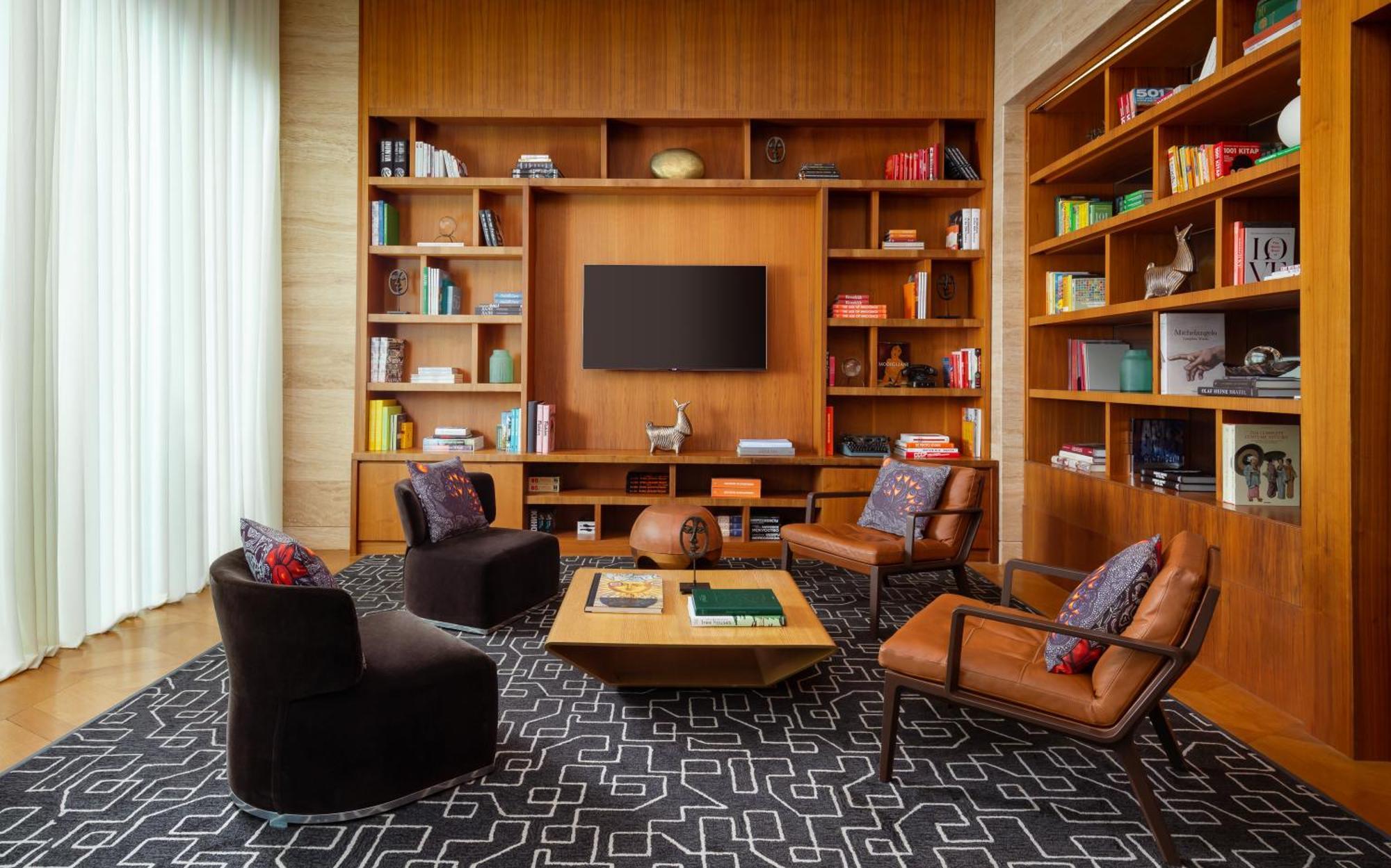 Sheraton Baku Intourist المظهر الخارجي الصورة Library at The Westin